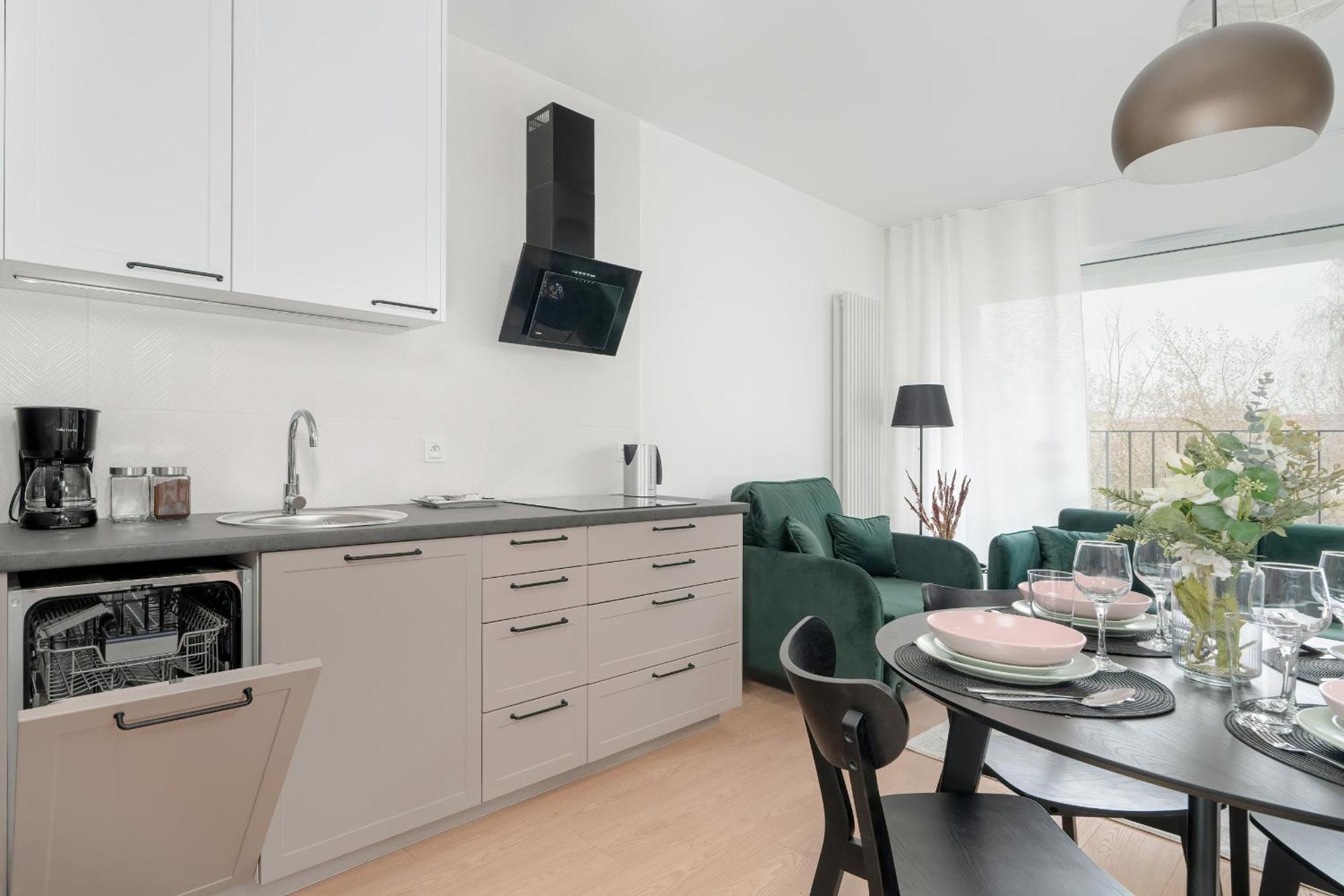 פוזנן Spacious Apartment With Balcony By Rent Like Home מראה חיצוני תמונה